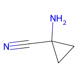 1-Aminocyclopropanecarbonitrile structure