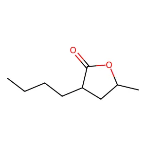 3-Butyl-5-methyloxolan-2-one structure