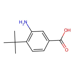 3-Amino-4-(trifluoromethyl)benzoic acid structure