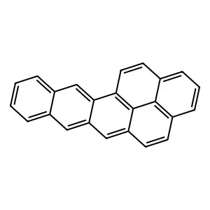 Naphtho(2,3-a)pyrene structure