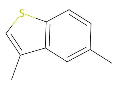 Benzo[b]thiophene, 3,5-dimethyl- structure