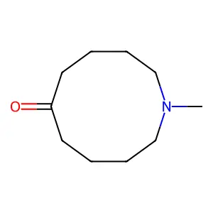 1-Methyloctahydroazecin-6-one structure