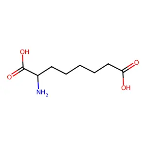 2-Aminooctanedioic acid structure