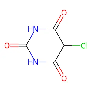 2,4,6(1H,3H,5H)-Pyrimidinetrione, 5-chloro- structure