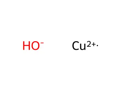 Copper(1+), hydroxy-, ion structure