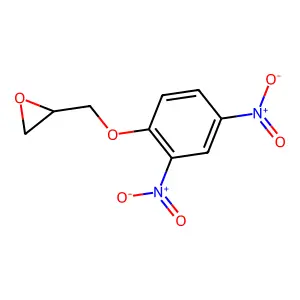 2-(2,4-Dinitrophenoxymethyl)oxirane structure