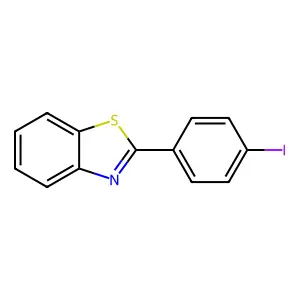 2-(4-Iodophenyl)-1,3-benzothiazole structure