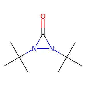 Di-tert-butyldiaziridinone structure
