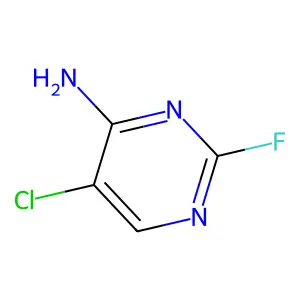 5-Chloro-2-fluoropyrimidin-4-amine structure