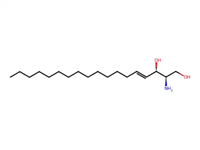 Threo-sphingosine, (+)- structure