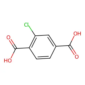 2-氯对苯二甲酸 structure