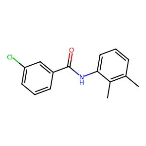 3-氯-N-(2,3-二甲基苯基)苯甲酰胺 structure