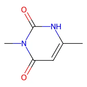 2,4(1H,3H)-Pyrimidinedione, 3,6-dimethyl- structure