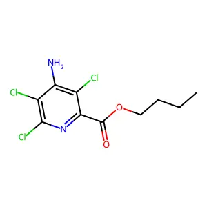 4-Amino-3,5,6-trichloro-pyridine-2-carboxylic acid butyl ester structure