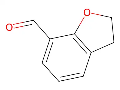 2,3-Dihydro-1-benzofuran-7-carbaldehyde structure