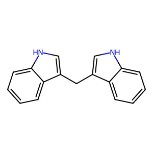 3,3'-二吲哚甲烷 structure