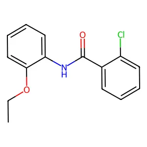 2-chloro-N-(2-ethoxyphenyl)benzamide structure