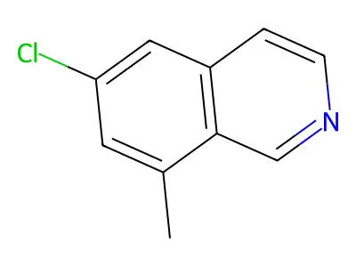8-Methyl-6-chloroisoquinoline structure