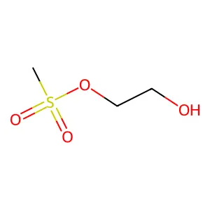 1,2-乙二醇1-甲磺酸酯 structure