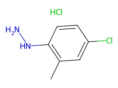(4-Chloro-2-methylphenyl)hydrazine structure