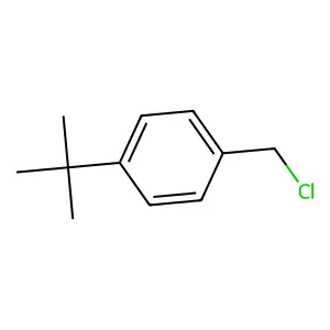 Benzene, 1-(chloromethyl)-4-(1,1-dimethylethyl)- structure