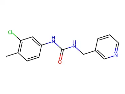 1-(3-Chloro-4-methylphenyl)-3-(pyridin-3-ylmethyl)urea structure