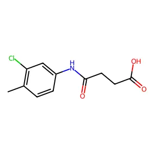 4-((3-Chloro-4-methylphenyl)amino)-4-oxobutanoic acid structure