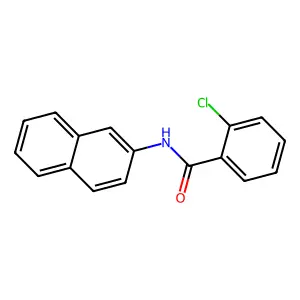 2-chloro-N-naphthalen-2-ylbenzamide structure