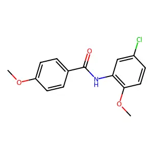 N-(5-氯-2-甲氧基苯基)-4-甲氧基苯甲酰胺 structure