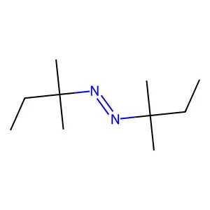 Diazene, 1,2-bis(1,1-dimethylpropyl)- structure