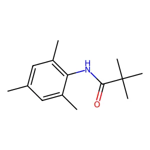 2,2-dimethyl-N-(2,4,6-trimethylphenyl)propanamide structure