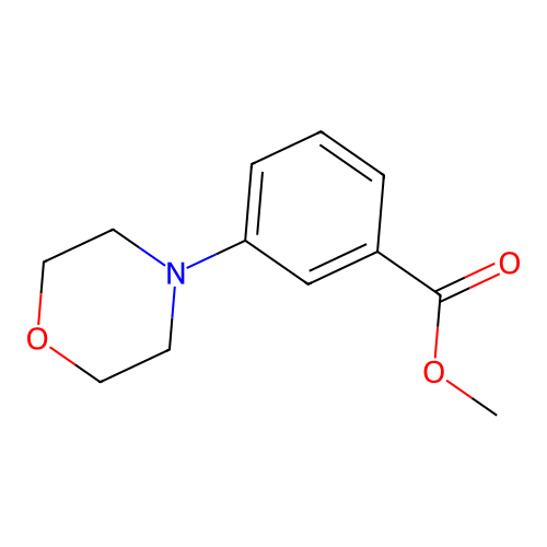 Methyl 3-Morpholinobenzoate structure