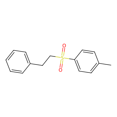 1-Methyl-4-[(2-phenylethyl)sulfonyl]benzene structure