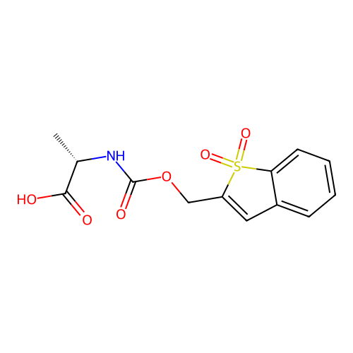 N-Bsmoc-L-alanine structure
