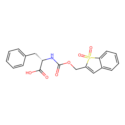 N-Bsmoc-L-phenylalanine structure