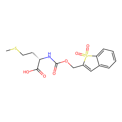 N-Bsmoc-L-methionine structure