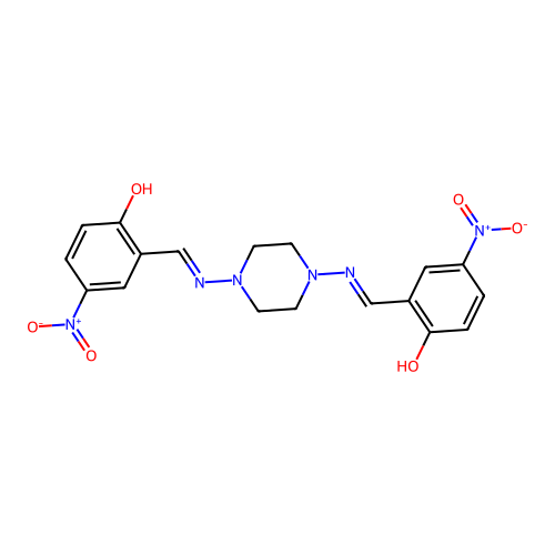 (6Z)-4-nitro-6-[[[4-[[(Z)-(3-nitro-6-oxocyclohexa-2,4-dien-1 structure