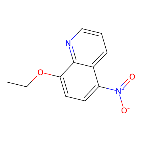 8-Ethoxy-5-nitroquinoline structure