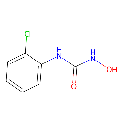 N-(2-chlorophenyl)-N'-hydroxyurea structure
