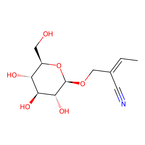 Rhodiocyanoside D structure