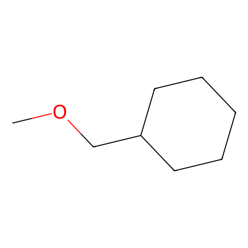 Methoxymethylcyclohexane structure