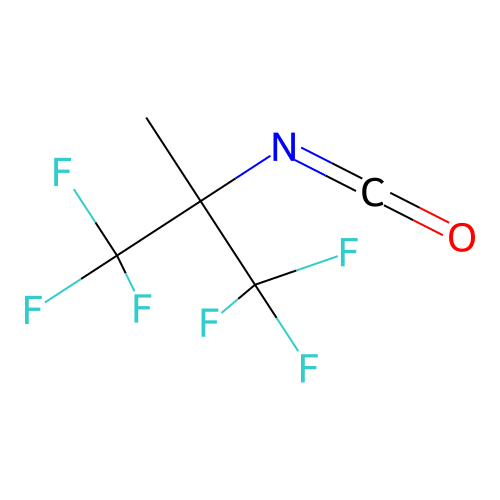 1,1-Bis(difluoromethyl)ethyl isocyanate structure