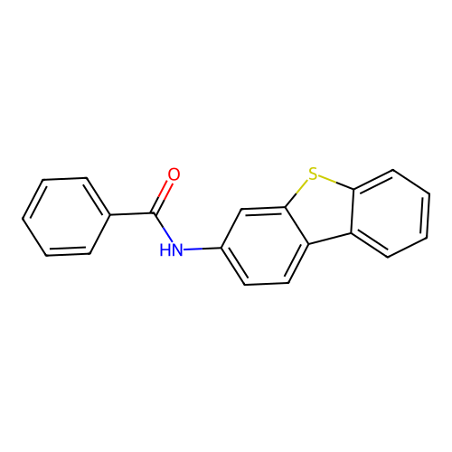 N-(3-Dibenzothienyl)benzamide structure