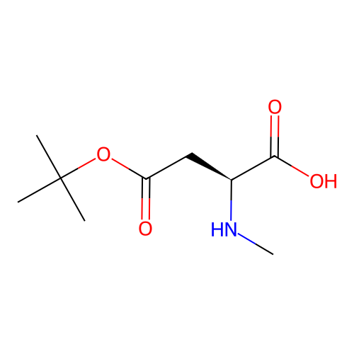 N-Me-Asp(Otbu)-OH structure