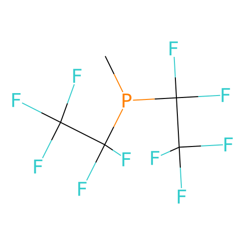 Phosphine, methylbis(pentafluoroethyl)- structure