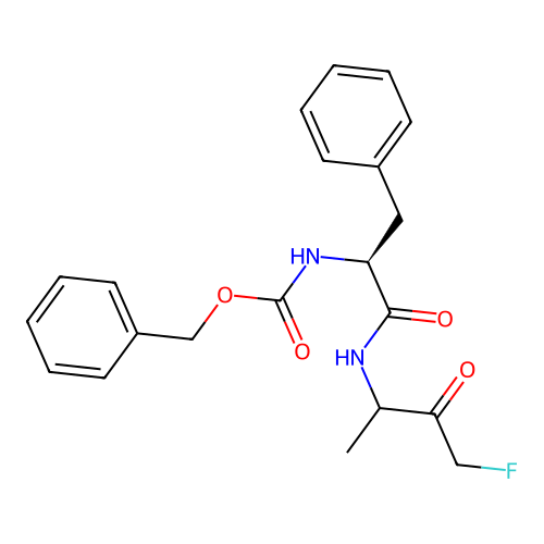 Z-Phe-DL-Ala-fluoromethylketone structure