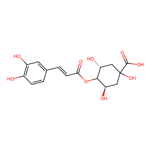 Cryptochlorogenic acid structure