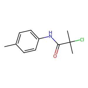 2-氯-2-甲基-N-(4-甲基苯基)丙酰胺 structure