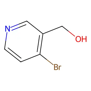 (4-Bromopyridin-3-yl)methanol structure