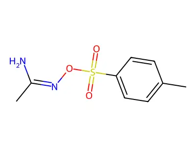 (1-Iminoethyl)azanyl 4-methylbenzenesulfonate structure